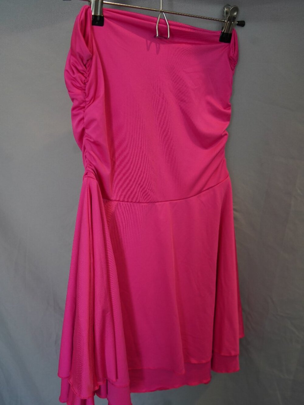 Pink Tube Mini Dress